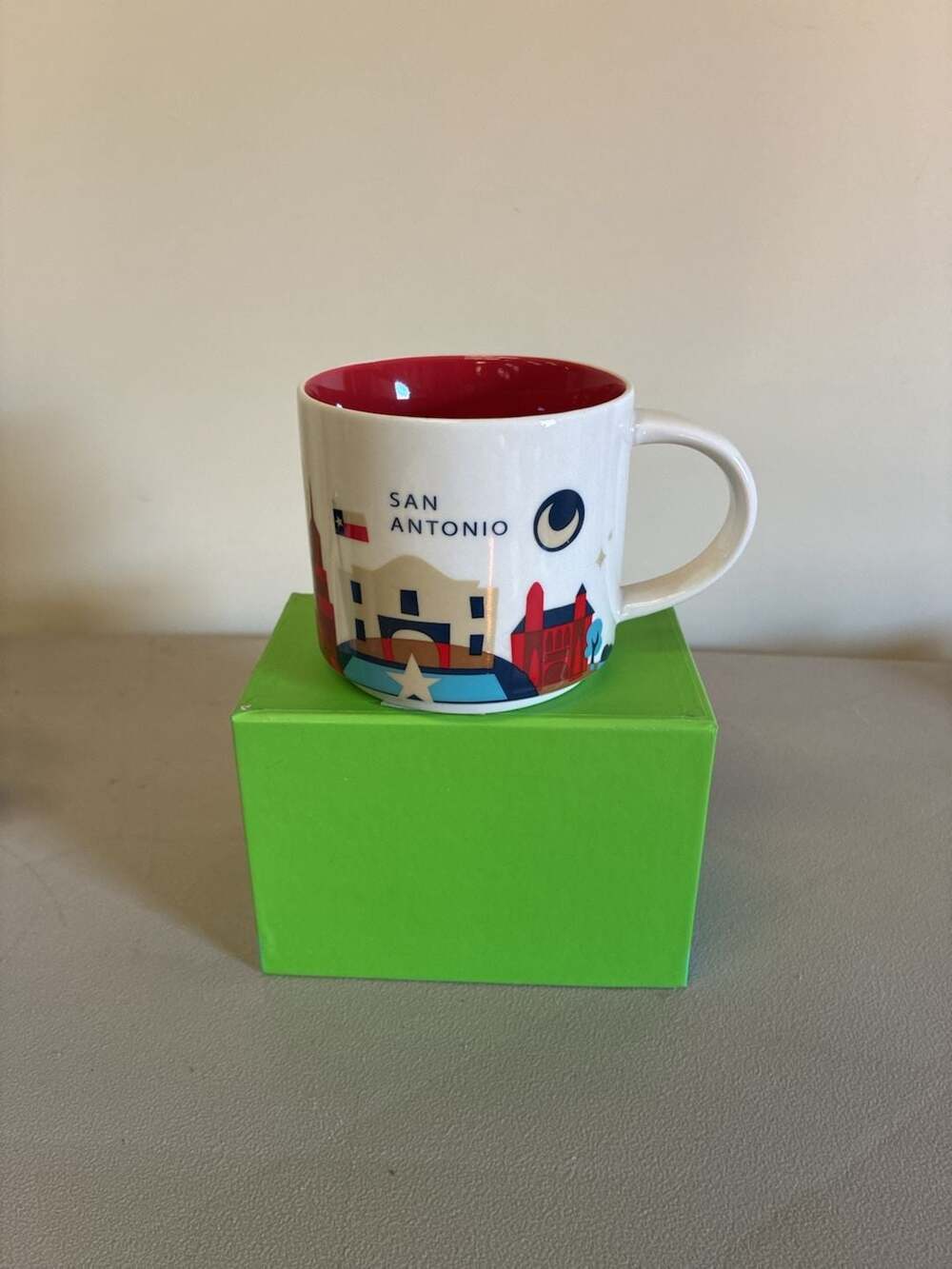 Starbucks You Are Here Collection San Antonio Texas 14 oz Coffee Mug